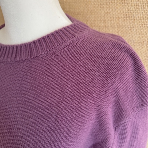 Vince 100% Cashmere Light Violet Crewneck Sweater - Sz XS - Picture 4 of 8